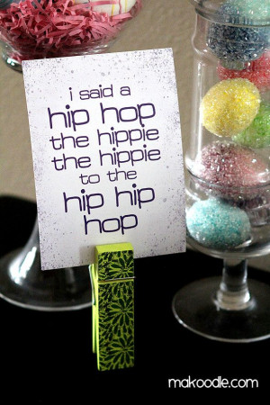 Said a Hip Hop the Hippie the Hippie to the Hip Hip Hop - Free ...