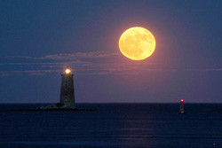 retired recounts an incident when a lighted buoy was a lifesaver