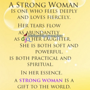 Motivational Words of Wisdom: A Strong Woman