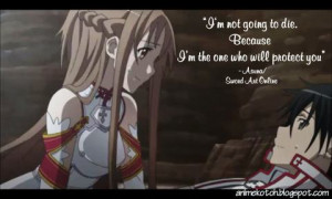 Anime quotes Asuna Sword Art Online