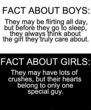 facts about boys & girls...