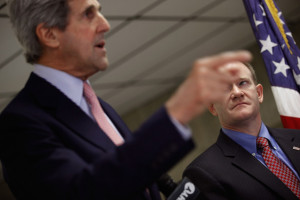 Chris Coons Delaware Democratic Senate nominee Chris Coons R listens