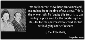 More Ethel Rosenberg Quotes