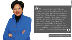 Indian-American business executive Indra Nooyi is the present ...