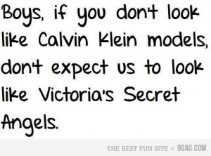 Calvin Klein and Victoria's Secret