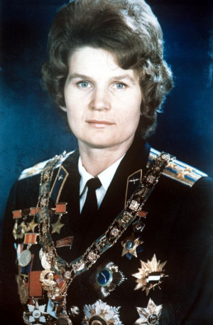 Valentina Tereshkova, Woman of Cosmic Caliber. First woman in space.