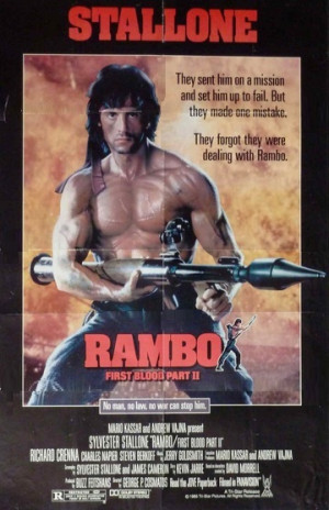 Rambo: First Blood 2 - Movie Poster