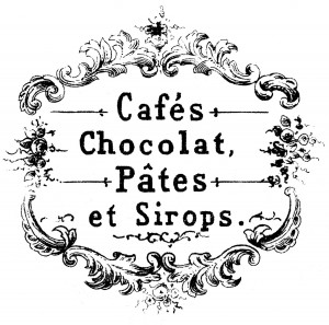 Vintage Graphics- Fab French Advertising – Cafe – Chocolat