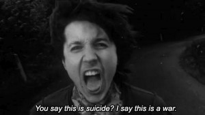 celebrities Black and White life suicide music quotes Typography ...