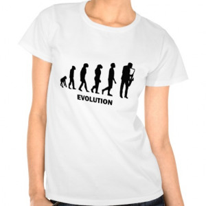 Funny Saxophone Player Evolution Shirts Tshirts And Gifts For Sax