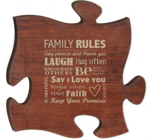Family Puzzle Pieces