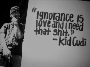 kid cudi, love, shit, text, true