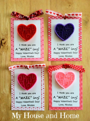 think you are a MAZE ing Valentine via My House and Home