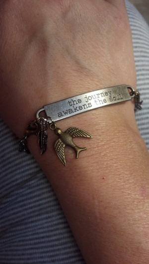 Stamped Metal Jewelry Interchangeable Bracelet. Buy More Quotes ...