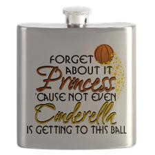 Not Even Cinderella - Basketball Flask for