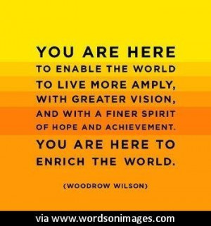 Quotes by woodrow wilson