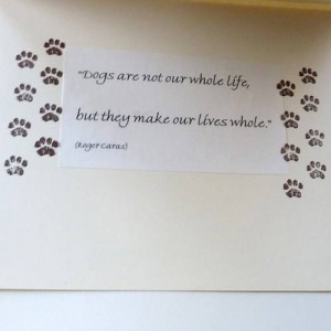 ... Not Our Whole Life, But They Make Our Lives Whole ” ~ Sympathy Quote