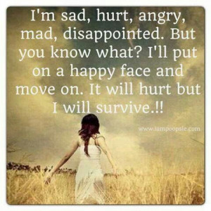 will survive...