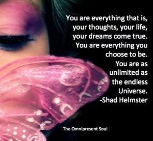 You are unlimited