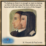 St Vincent DePaul Quote