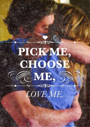 Showing Gallery For Meredith Grey Quotes Pick Me Choose Me