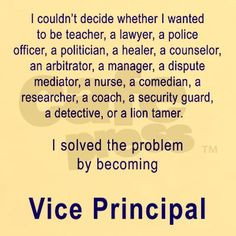 Vice Principal T-Shirt by viceprincipal28 More
