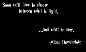 What is your favorite Harry Potter quote?