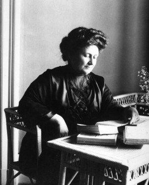 Public Domain image of Maria Montessori in 1913