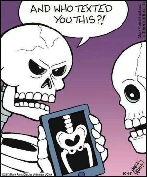 ... Funny cartoons , Funny Pictures // Tags: Funny skeleton cartoon