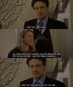 Colin Firth in Bridget Jones's Diary will be immortalized for saying ...