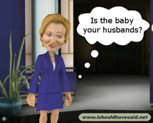 ... should a pregnant woman say when some rude nosy person inquires