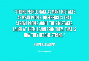 People Make Mistakes Quotes