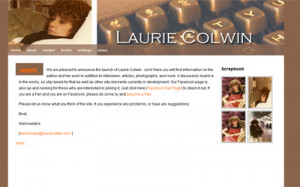 laurie colwin this website was designed by laurie colwin s daughter ...