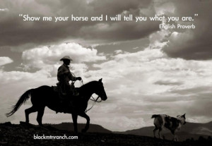 Show Horse Quotes And Sayings