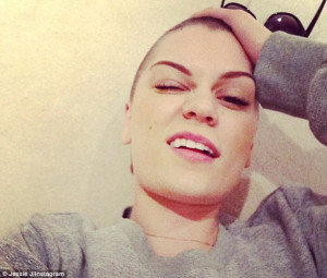 ... money when she shaved her head for Comic Relief a couple of weeks ago