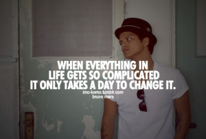 Bruno Mars Quotes About Life