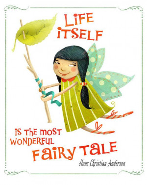 ... Cute garden fairy with quote From my Etsy shop, Janey's Superette! www
