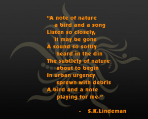 short nature poems