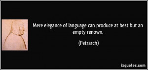 Petrarch Quote