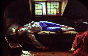 24th August 1770 the Death of Thomas Chatterton