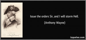 More Anthony Wayne Quotes