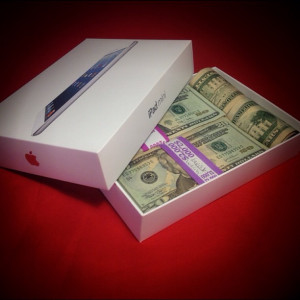 ... found this in my iPad Mini box, and I don’t even want the cash