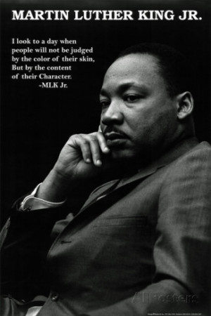Martin Luther King Jr. (Character Quote) Art Poster Print Poster