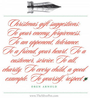Christmas Gift Suggestions – Oren Arnold