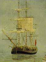 The Charlotte . Image courtesy of The First Fleet Home Page