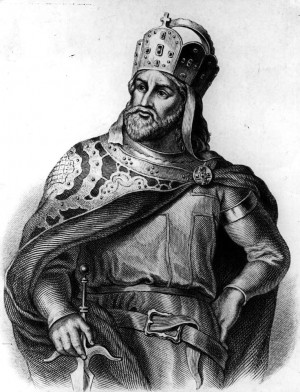 Pope Adrian IV Crowns Friedrich I Barbarossa as Holy Roman Emperor Hot
