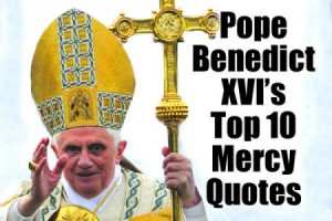 Pope Benedict's Divine Mercy Mandate