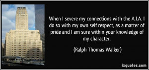 More Ralph Thomas Walker Quotes