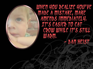 When You Realize You’ve Made A Mistake