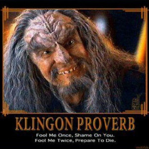 Making life better, Klingon style.